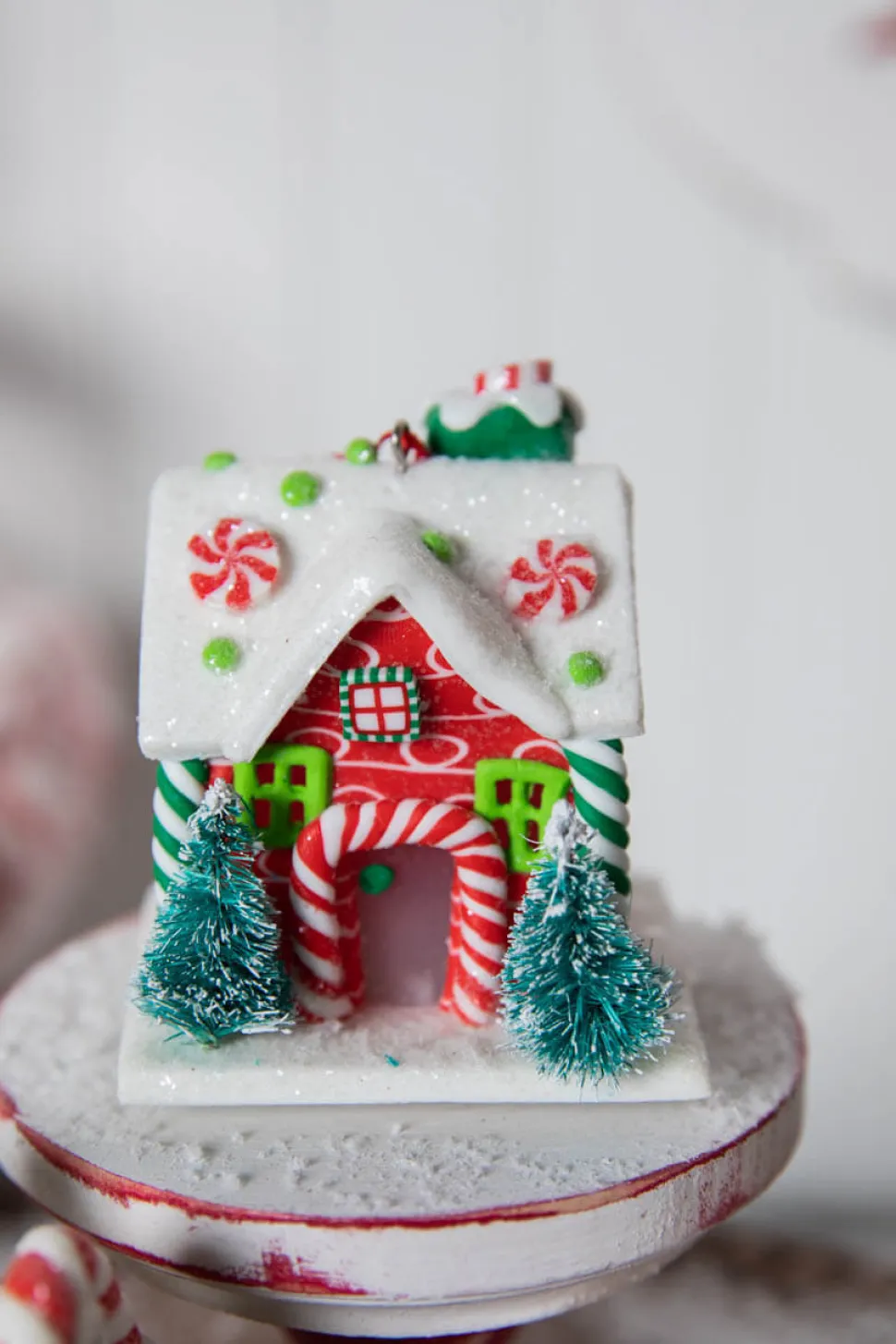 3” Acrylic Light Up Gingerbread House Ornament