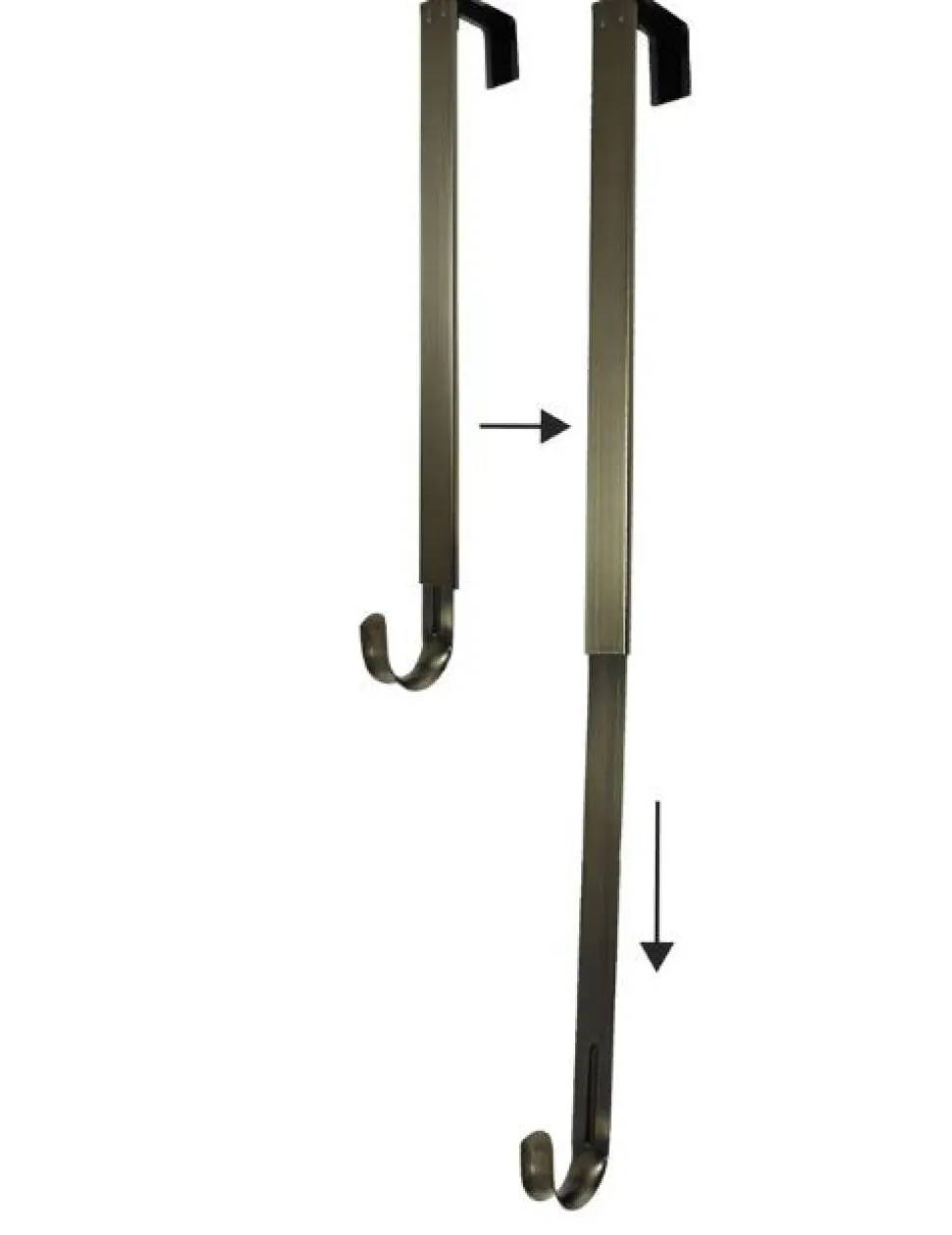 Adjustable Wreath Hanger - Brass
