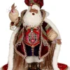 23.5" African American Christmas Jewel Santa - Mark Roberts