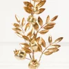 26" Antique Gold Metallic Pomegranate Stem