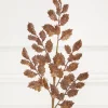 22" Antique Gold Shimmer Holly