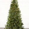 7.5' Aspen Pine Artificial Christmas Tree with 400 Color-Changing Lights