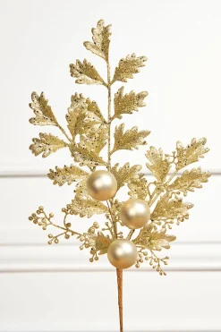22" Ball Bead Spray - Gold