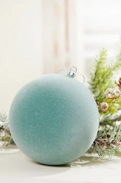 5" Ball Ornament - Frost Green