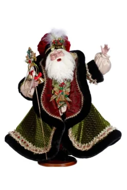 24" Bell Ringer Santa - Mark Roberts