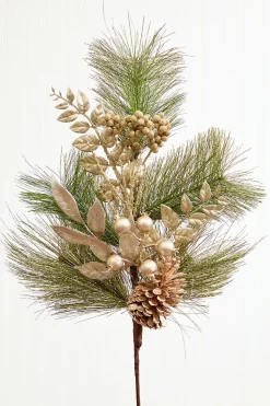 30" Berry/Cone Cedar Spray - Platinum