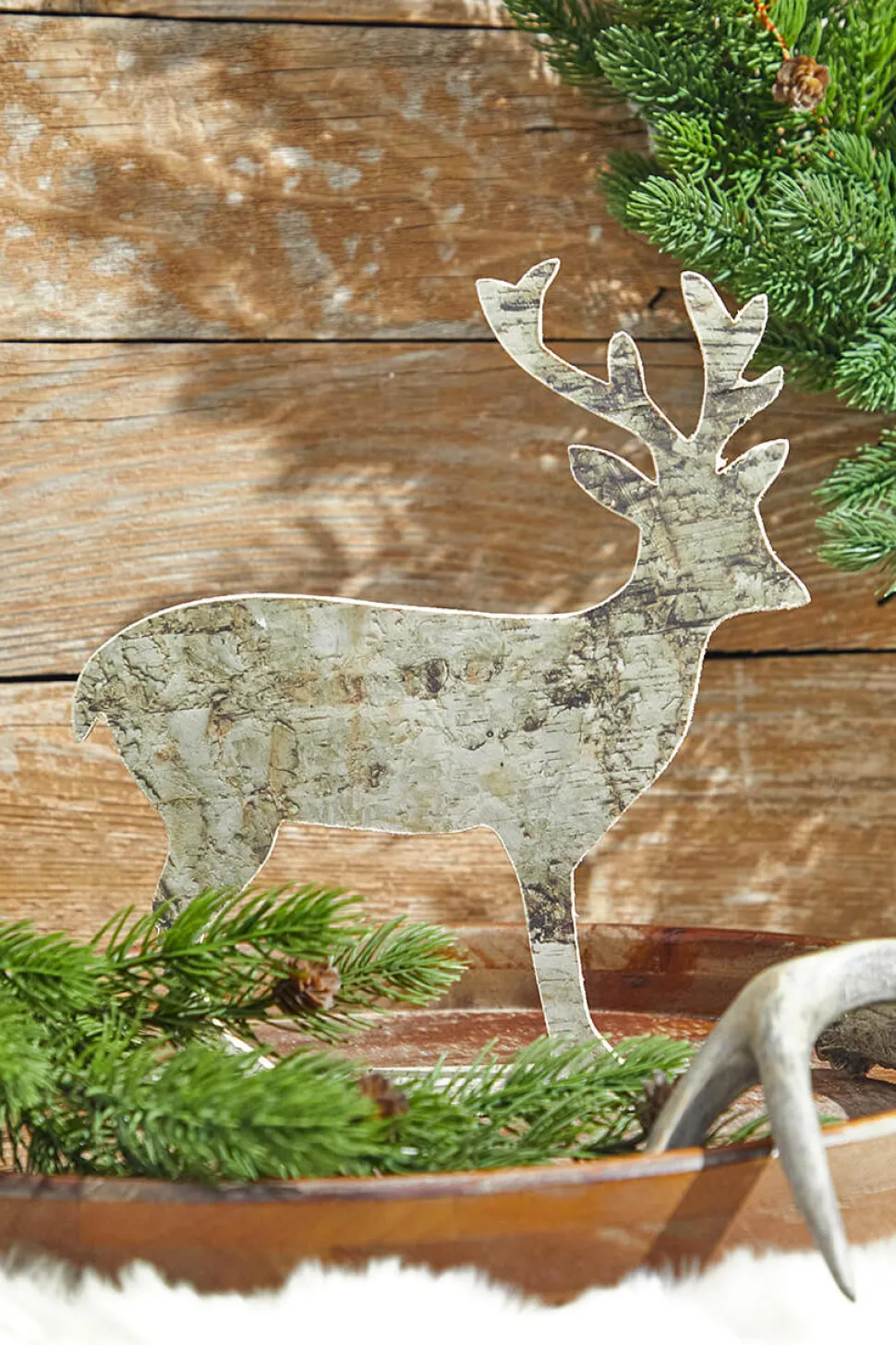 Birch Paper Standing Deer