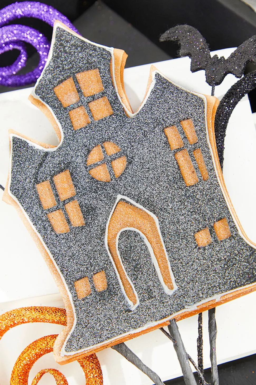 Black and Orange Haunted Mansion Spray