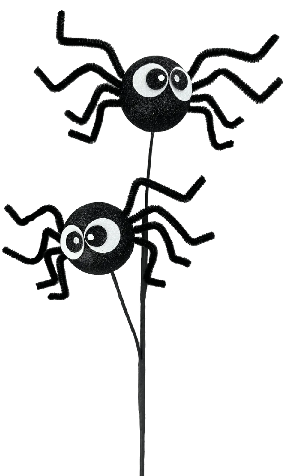 21" Black Spider Spray