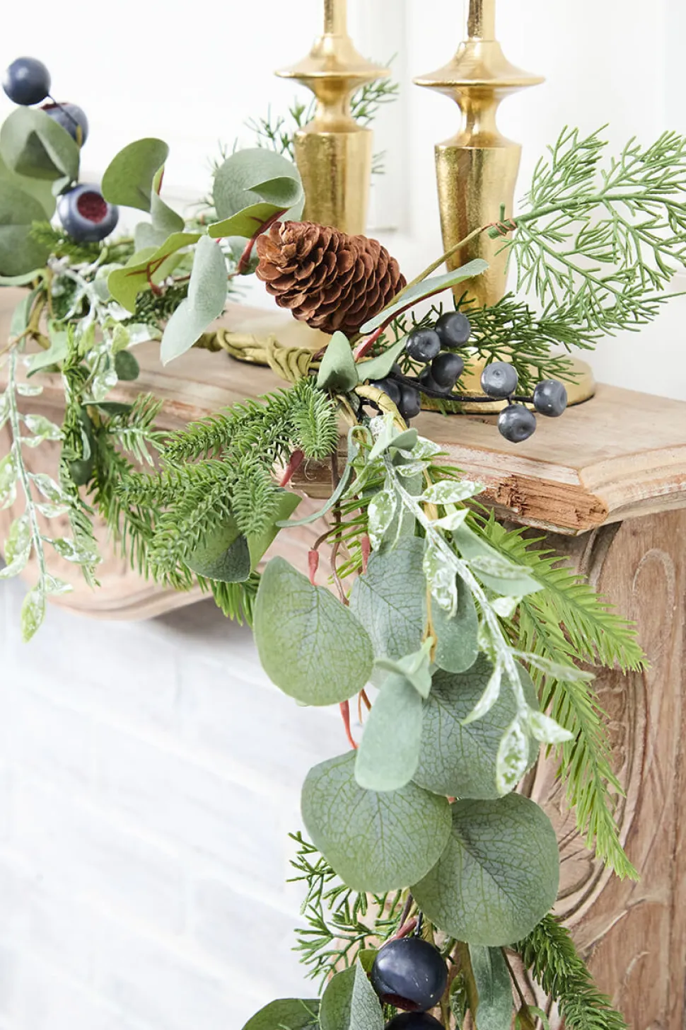 26" Blueberry Garland