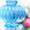 10" Blue Iridescent Chandelier Ornament