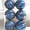 3" Blue Shatterproof Boxed Set of 6