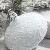 4" Blue Snow Frosted Onion