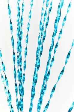 32" Blue Twisted Grass Spray