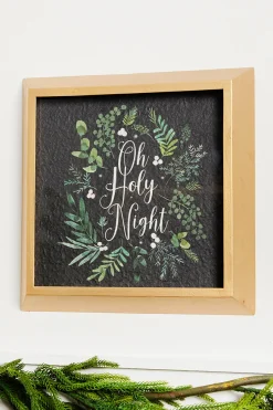 14” Botanical Wood Wall Decor