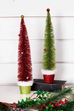 Bottle Brush Very Merry Tree