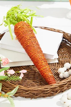 15.75" Bright Orange Carrot Ornament