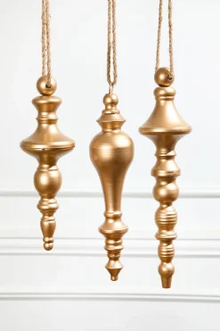 14"-18" Bronze Metal Finial Ornaments