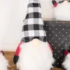 9” Buffalo Check Gnome