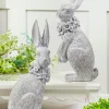 13" Bunny Resin Figure