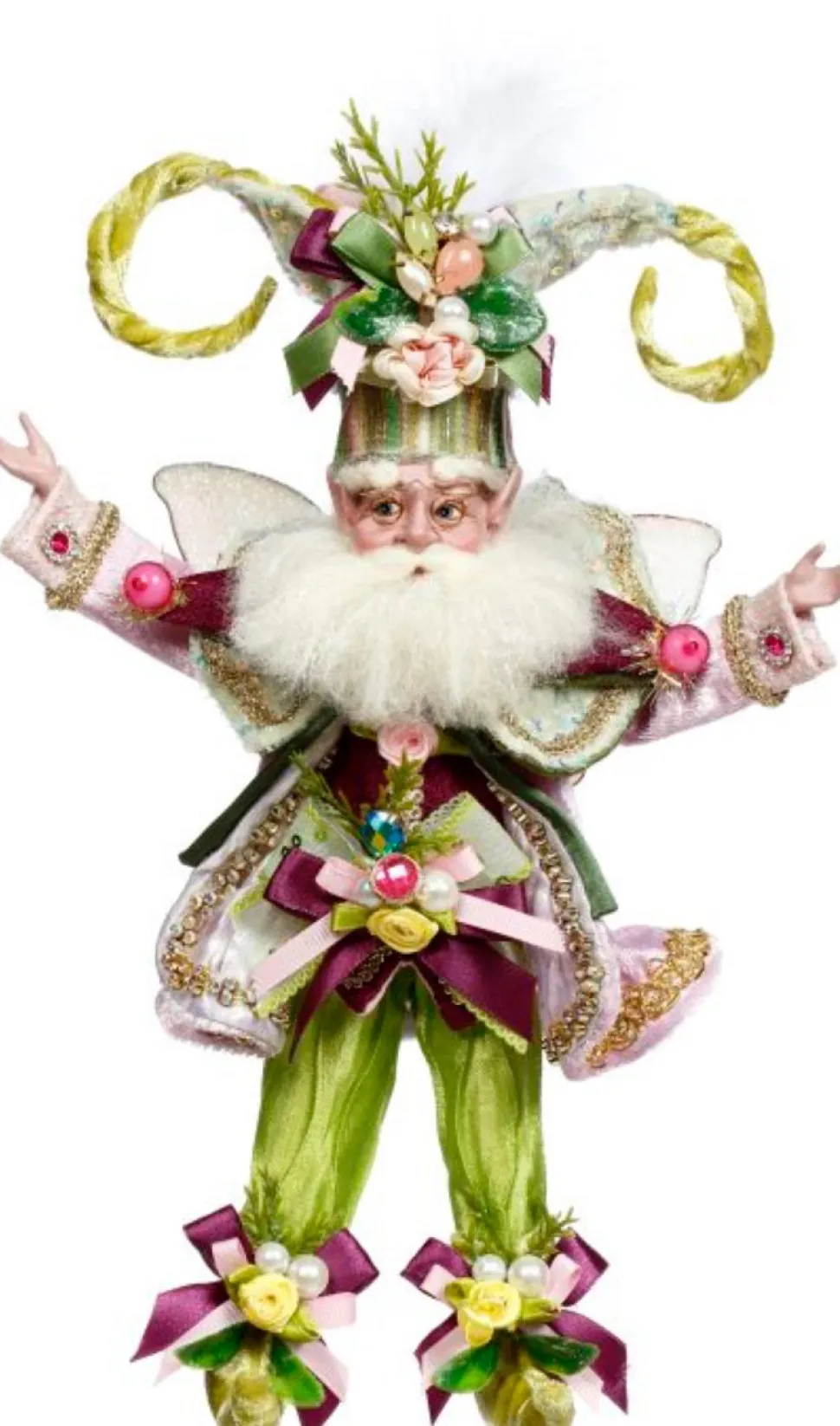 11.5" Cabbage Rose Fairy - Mark Roberts