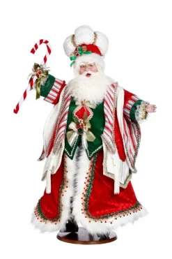 35" Candy Cane Santa - Mark Roberts