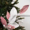 22” Candy Stripe Leaf Spray