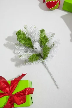 21" Caprico Green White PVC Spray