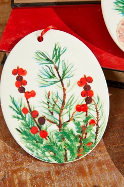 5" Cardinal Ceramic Ornament
