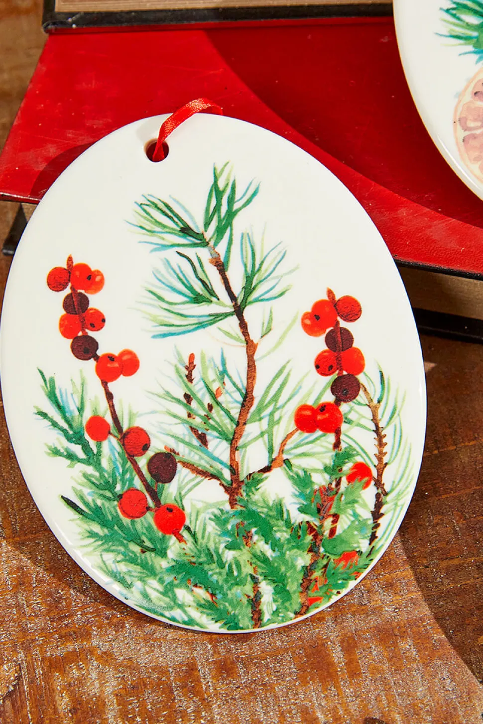 5" Cardinal Ceramic Ornament