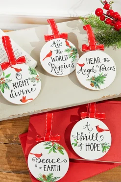 Cardinal Chorus Ornament - Assortment of 5
