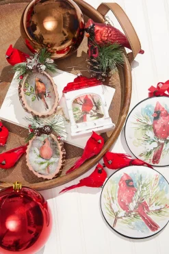 Cardinal Christmas Ornaments Mini Bundle