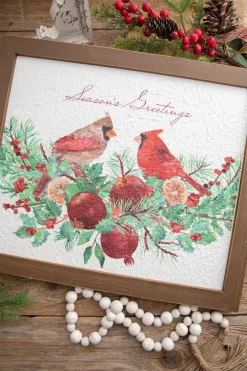 22” Cardinal Wall Decor
