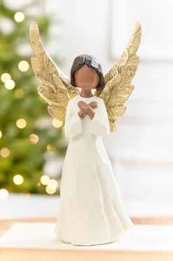 9.5" Carved Resin Angel