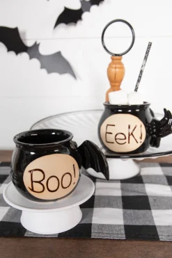 4” Ceramic Figural Halloween Mug