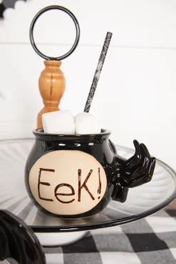 4” Ceramic Figural Halloween Mug