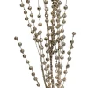 33” Champagne Glitter Ball Spray