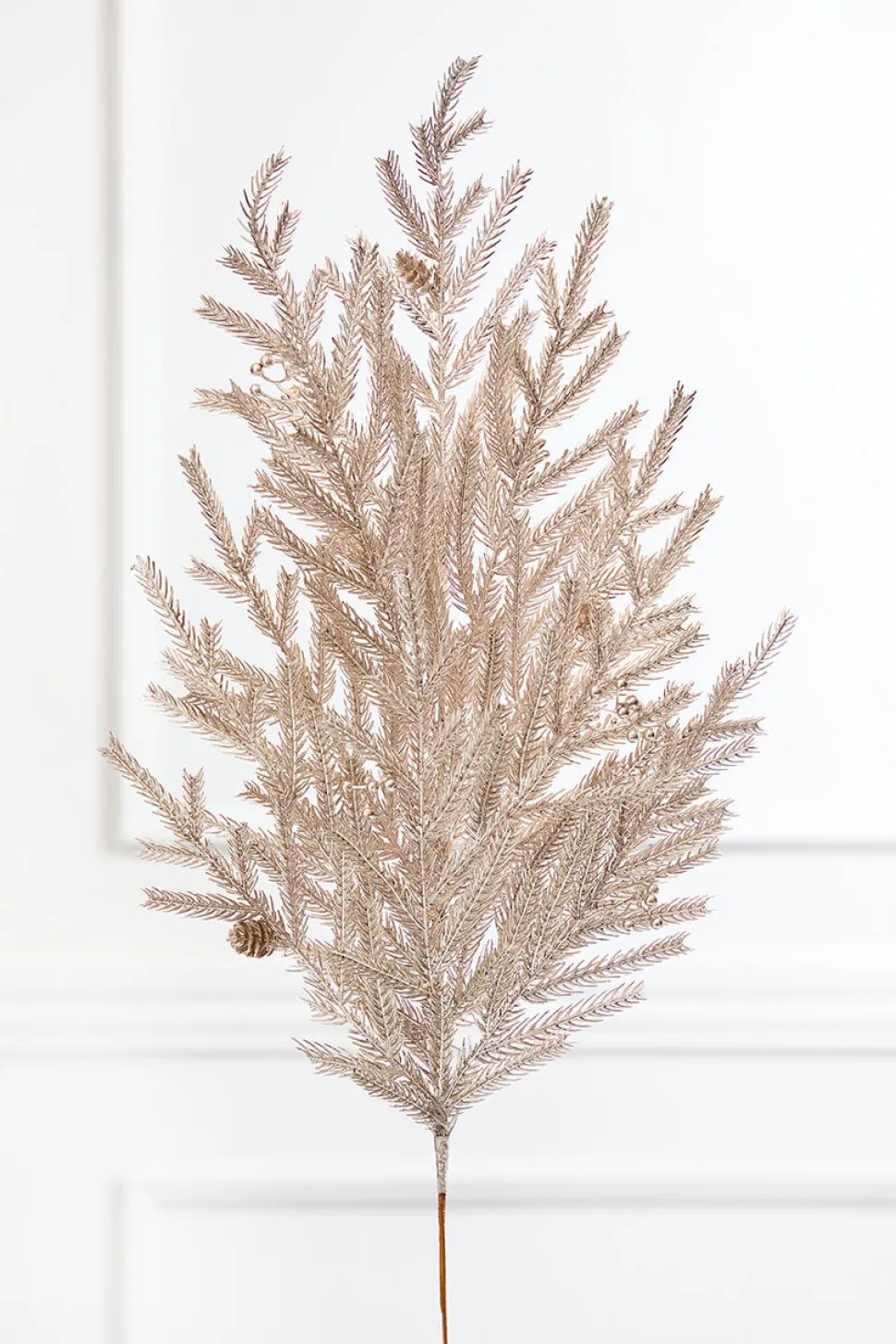 32" Champagne Metallic Pine Spray