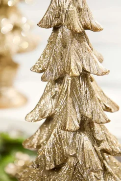 19" Champagne Resin Tree