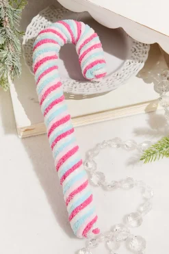 12" Chenille Sweets Candy Cane
