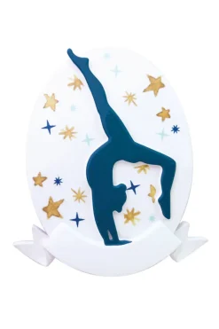 3.5" Child Gymnast Customizable Ornament