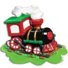 3.5" Choo Choo Train Customizable Ornament