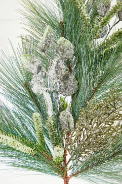 29" Christmas Cedar Eucalyptus Spray