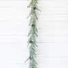 6' Christmas Frosted Arrowhead Garland