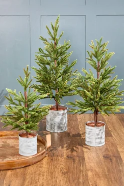 19"-29" Christmas Pine Tree - Set of 3