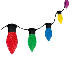 C9 Multi Faceted 25 LED Light Set