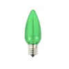C9 Platinum Elite LED SMD Bulb (25 bulbs/bag) - Smooth, Green