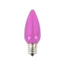 C9 Platinum Elite LED SMD Bulb (25 bulbs/bag) - Smooth, Pink