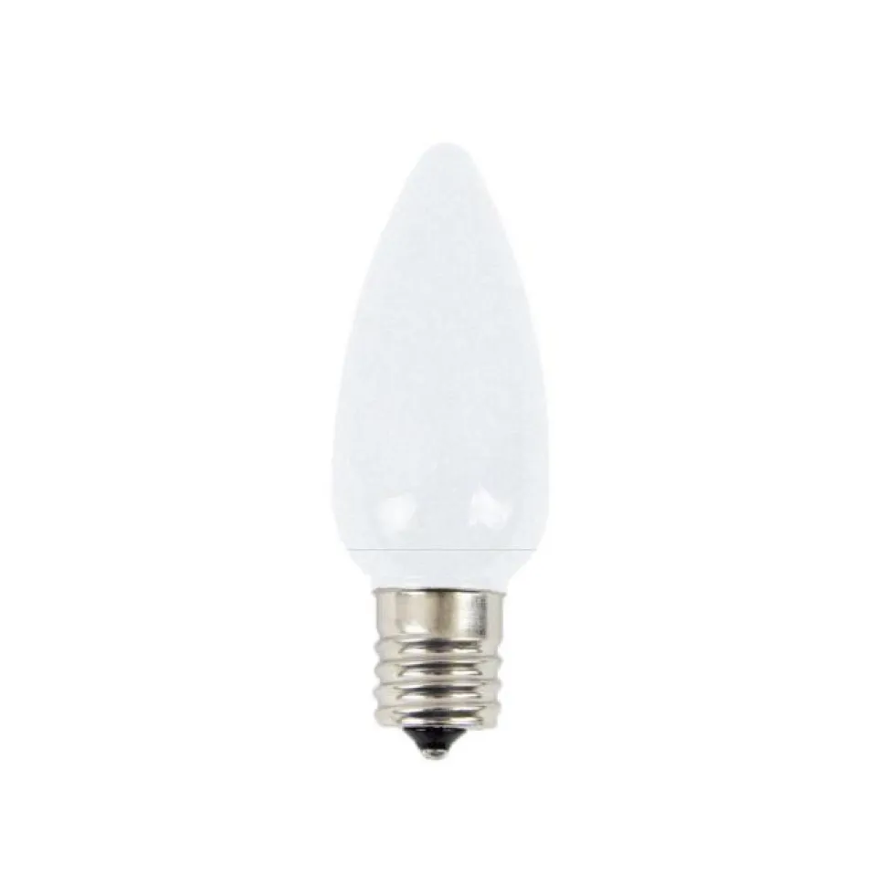 C9 Platinum Elite LED SMD Bulb (25 bulbs/bag) - Frosted, Cool White