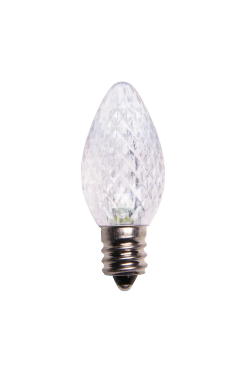 C7 Platinum Elite LED SMD Bulbs (25 bulbs/bag) - Faceted, Cool White